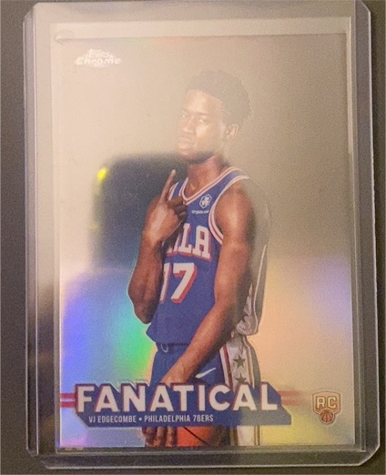2025-26 Topps Chrome #FAN-23 VJ Edgecombe — front