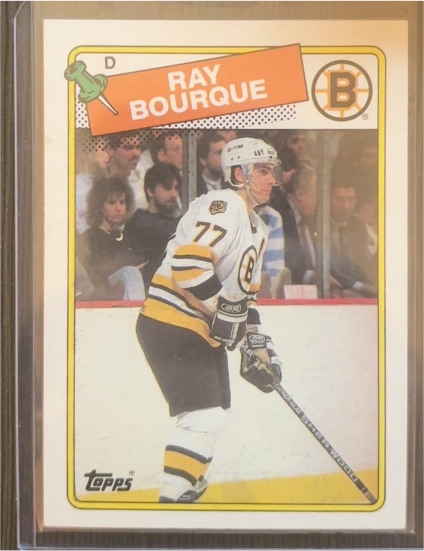 1988-89 Topps #73 Ray Bourque — front