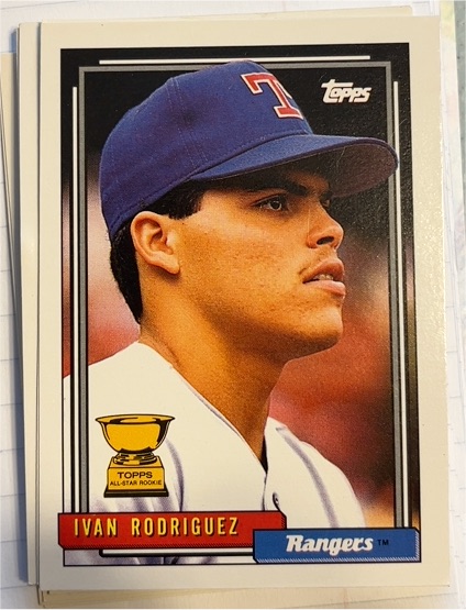 1992 Topps #78 Ivan Rodriguez — front