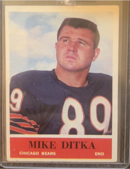 1964 Philadelphia #17 Mike Ditka — front