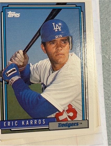 1992 Topps #194 Eric Karros — front