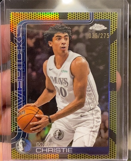 2025-26 Topps Chrome #33 Max Christie — front