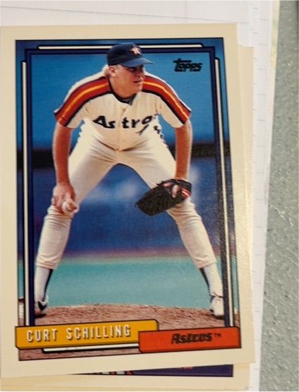 1992 Topps #316 Curt Schilling — front