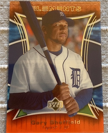 2007 Upper Deck Elements #100 Gary Sheffield — front