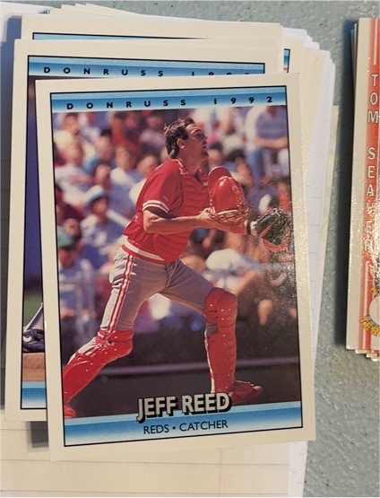 1992 Donruss #451 Jeff Reed — front