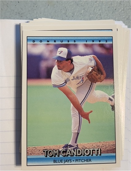 1992 Donruss #459 Tom Candiotti — front