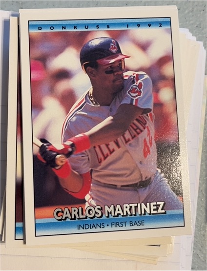 1992 Donruss #521 Carlos Martinez — front