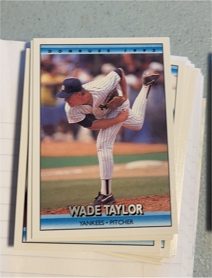 1992 Donruss #527 Wade Taylor — front