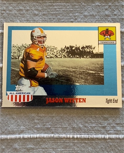 2003 Topps All American #125 Jason Witten — front