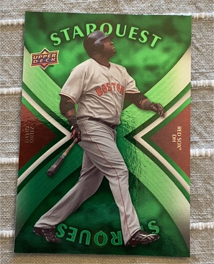 2008 Upper Deck First Edition StarQuest #SQ-14 David Ortiz — front