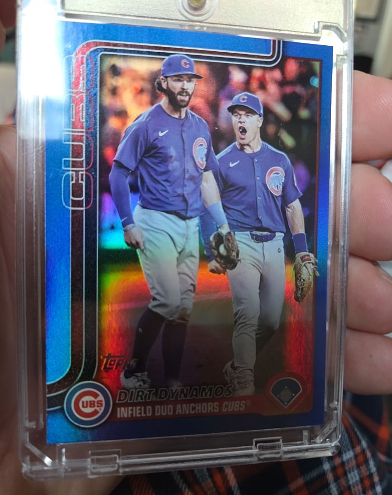 2025 Topps Update #US309 Dansby Swanson & Matt Shaw — front