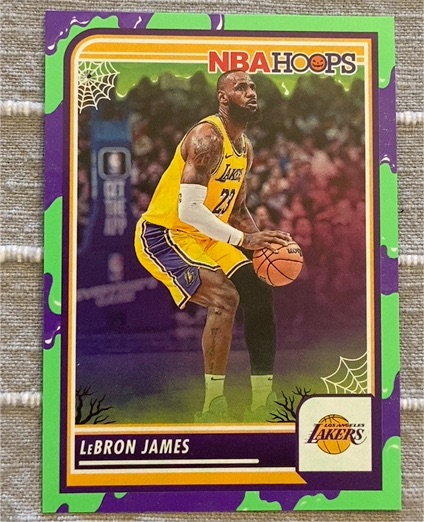 2023-24 Panini Haunted Hoops #149 LeBron James — front