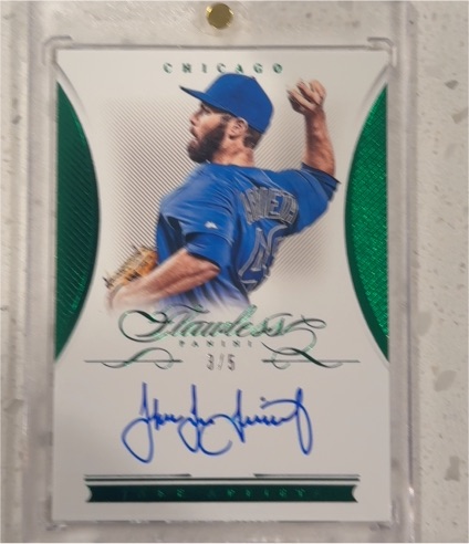 2016 Panini Flawless #3 Jake Arrieta — front