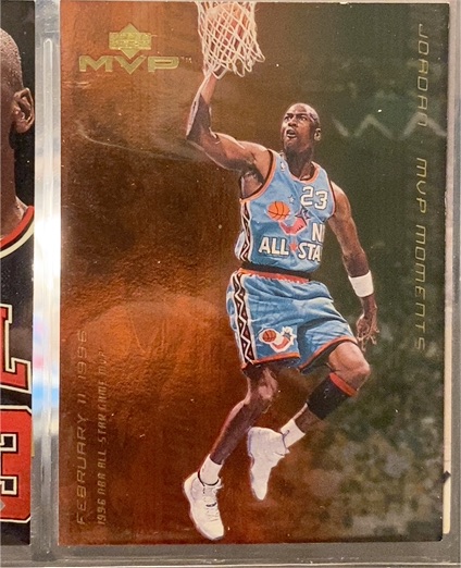 1998 Upper Deck MVP Moments #MJ14 Michael Jordan — front