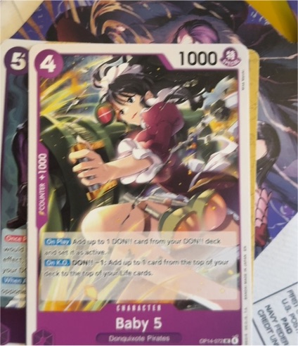 2024 One Piece Card Game CP14-026 Baby 5 — front