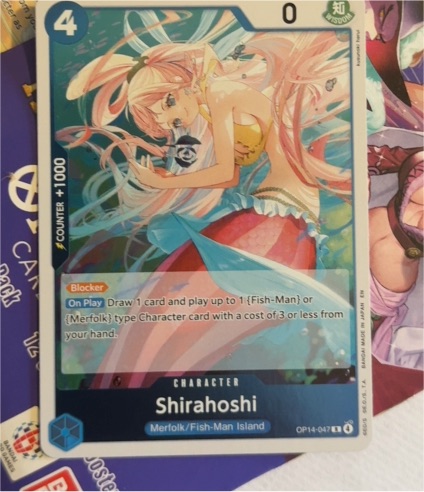 One Piece OP14-047 Shirahoshi — front