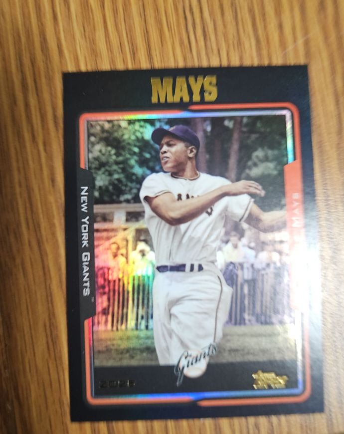 2025 Topps Archives #224 Willie Mays — front