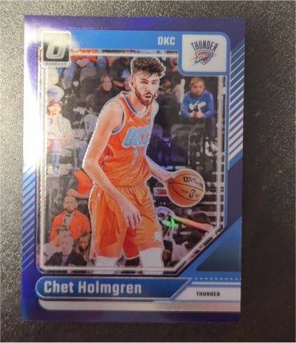 2024-25 Panini Donruss Optic #23 Chet Holmgren — front