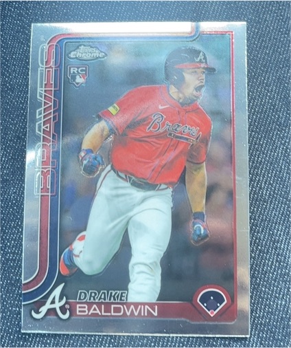 2025 Topps Chrome Update #USC96 Drake Baldwin — front
