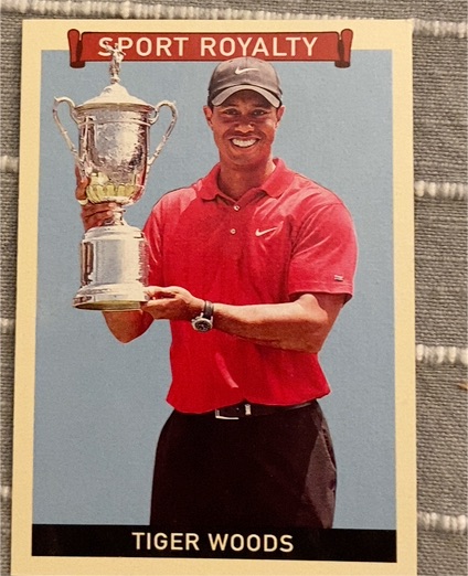 2009 Upper Deck Goudey Sport Royalty #243 Tiger Woods — front