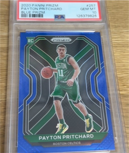 2020 Panini Prizm #257 Payton Pritchard — front