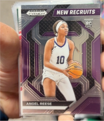 2024 Panini Prizm Draft Picks New Recruits #24 Angel Reese — front