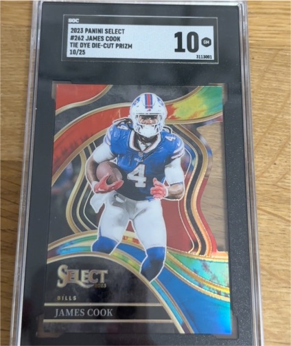 2023 Panini Select #262 James Cook — front