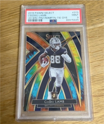 2019 Panini Select #313 CeeDee Lamb — front
