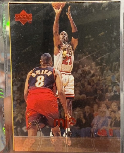 1998 Upper Deck MJx #130 Michael Jordan — front