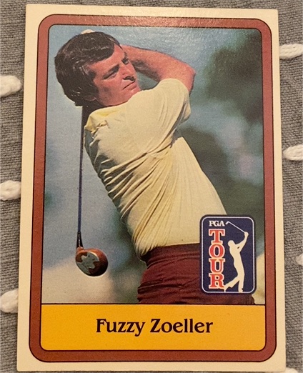 1981 Donruss Golf #46 Fuzzy Zoeller — front