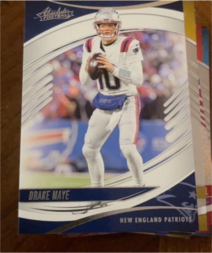 2025 Panini Absolute #79 Drake Maye — front