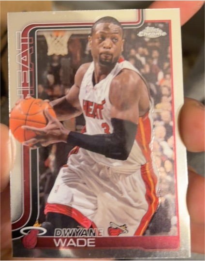 2025-26 Topps Chrome #241 Dwyane Wade — front