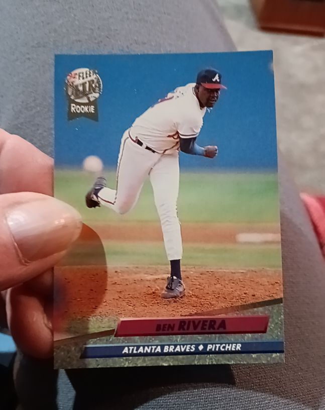 1992 Fleer Ultra #463 Ben Rivera — front