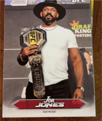 2025 Topps Stadium Club UFC #100 Jon Jones — front
