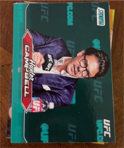 2025 Topps Stadium Club UFC CEO #CEO Hunter Campbell — front