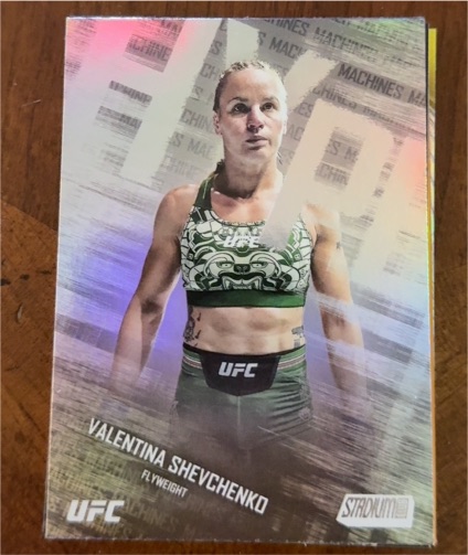2025 Topps Stadium Club UFC #HM-7 Valentina Shevchenko — front