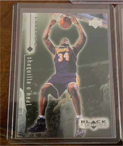 1998-99 Upper Deck Black Diamond #45 Shaquille O'Neal — front