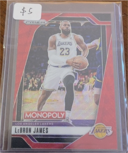 2024-25 Panini Prizm Monopoly #43 LeBron James — front