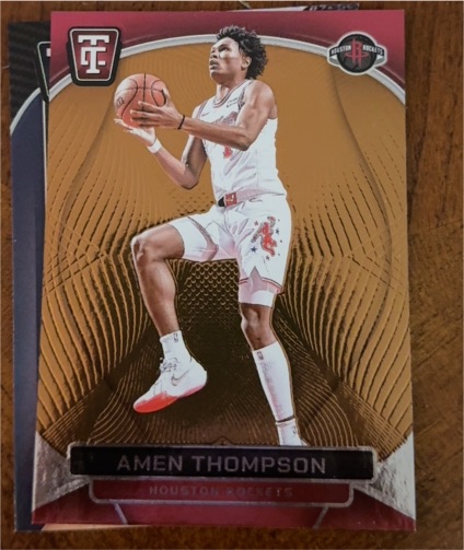 2024-25 Panini Totally Certified #13 Amen Thompson — front