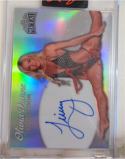 2024 Leaf Metal Olivia Dunne Collection Autograph — front