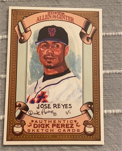 2007 Topps Allen & Ginter #18 Jose Reyes — front