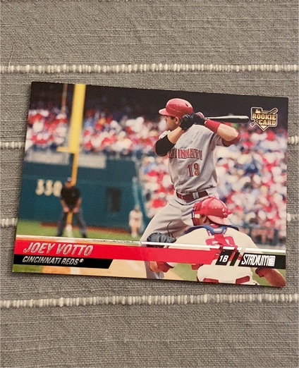 2008 Topps Stadium Club #112 Joey Votto — front