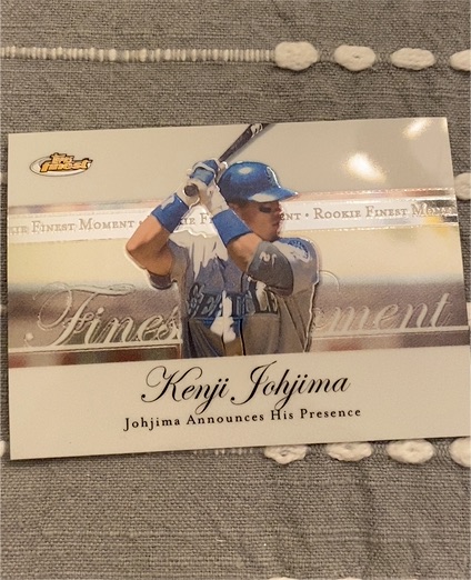 2007 Topps Finest Rookie Finest Moments #RFM-KJ Kenji Johjima — front