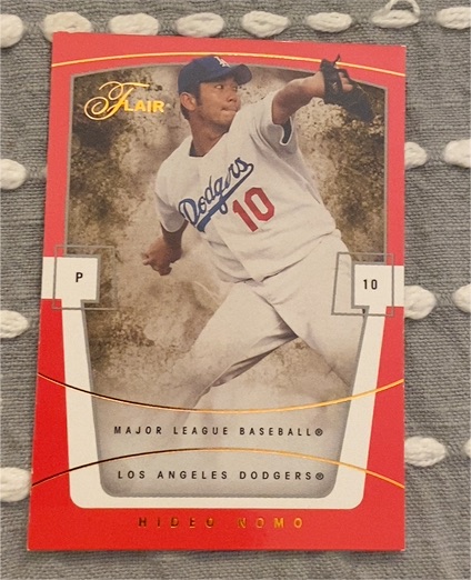 2004 Flair #46 Hideo Nomo — front