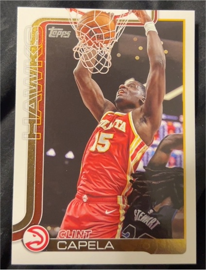2025-26 Topps #63 Clint Capela — front