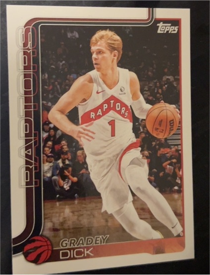 2025-26 Topps #28 Gradey Dick — front