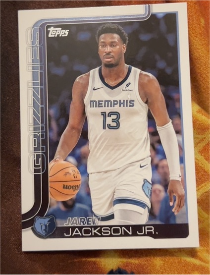 2025-26 Topps #184 Jaren Jackson Jr. — front