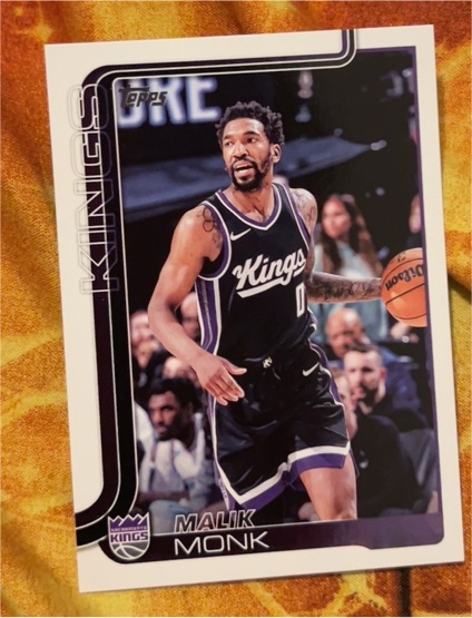 2025-26 Topps #164 Malik Monk — front