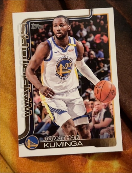 2025-26 Topps #138 Jonathan Kuminga — front