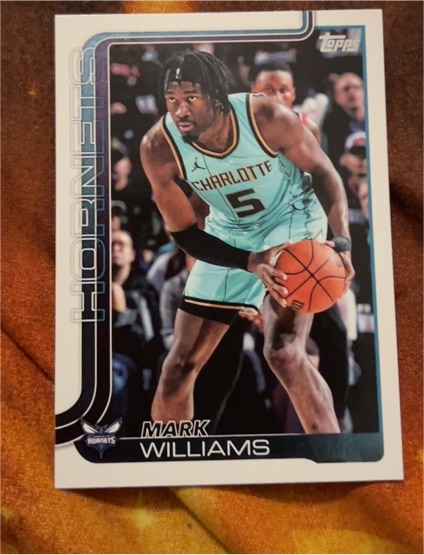 2025-26 Topps Basketball #70 Mark Williams — front